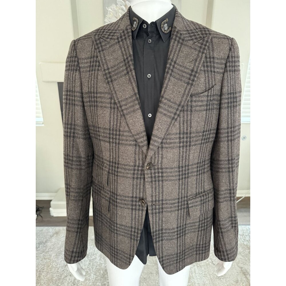 Tom Ford Men's Tailored Wool Jacket Size IT 52 R
